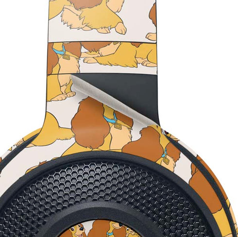 Disney Lady & The Tramp Lady Pattern Razer Kraken X Skin